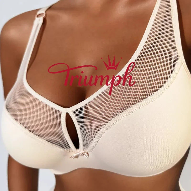 Triumph - (4 sztuki) Biustonosz bezszwowy push-up
