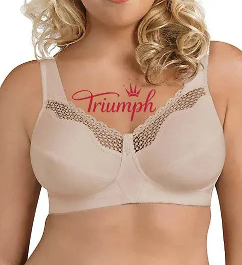 Triumph - (4 db.) Egyedi, pamut, testhez simuló, merevítő nélküli melltartó