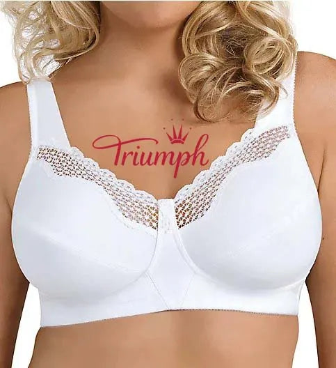 Triumph - (4 db.) Egyedi, pamut, testhez simuló, merevítő nélküli melltartó