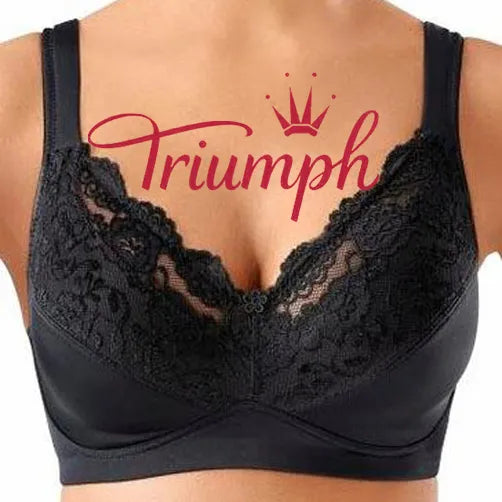 Triumph - 4db (75A-110F) 💝Puha melltartó kényelmes pántokkal, vezetékek nélkül✨